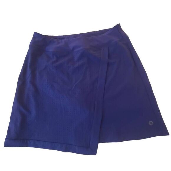 Mondetta Womens Outdoor Project Elastic Waist Stretchable Skort Blue Large - Picture 9 of 11